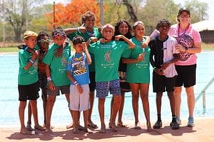 group of students at the Kimberley Spirit Carnival