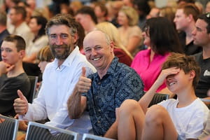 Dilan and Nick at the 2023 Bravery Awards