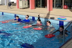 Churchlands Cadets completing swim teacher training