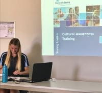 Email presenting cultural awareness training