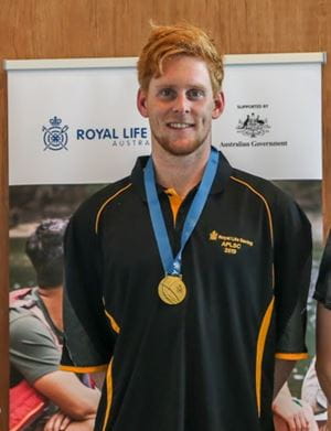 Australian Lifesaving Team member Jake Smith
