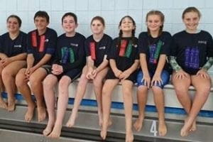 Kwinana JLC State Titles participants with their ribbons