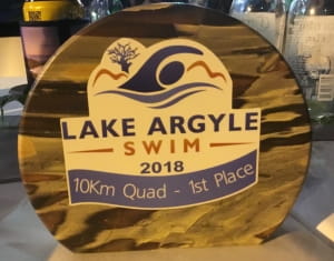 Lake Argyle Swim division trophy