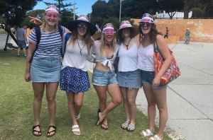 A group of Leavers at Rottnest Island