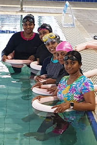 Balga women's only swim and survive participants