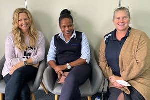 Royal Life Saving staff gathered for a Reconciliation Week lunch