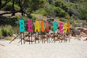 Meelup Beachfest sign