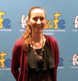Rachel Murray at the Kidsafe Symposium