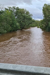Turkey Creek during wet season