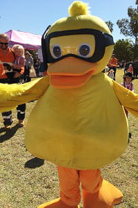 Dippy Duck at BHP Family Fun Day