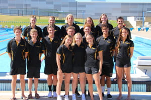 Andrew Ridley with the WA Pool Lifesaving team