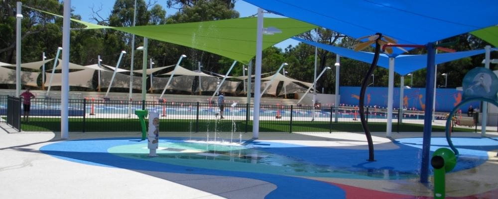image of craigie leisure centre outdoor pool and spray park