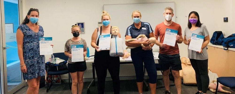 Heart Beat Club course participants in Kwinana