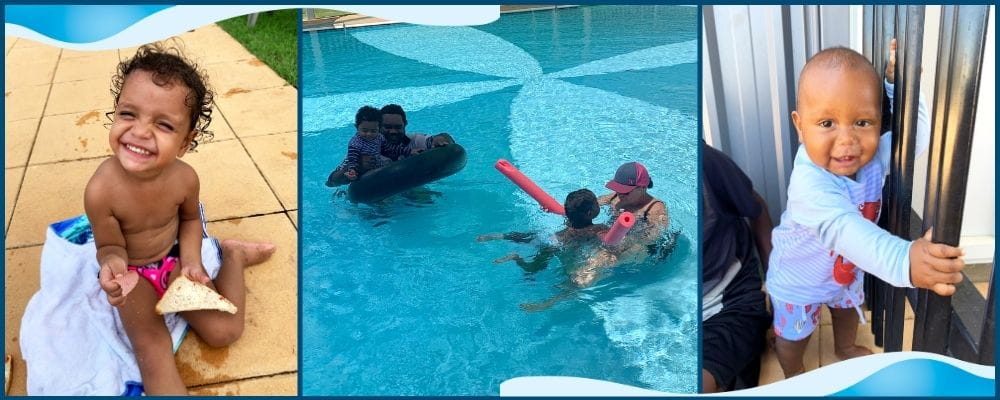 Kalumburu KindiLink children at the pool