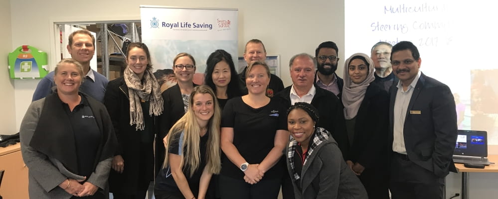The bi-annual meeting of the Royal Life Saving Society WA Multicultural Steering Committee 