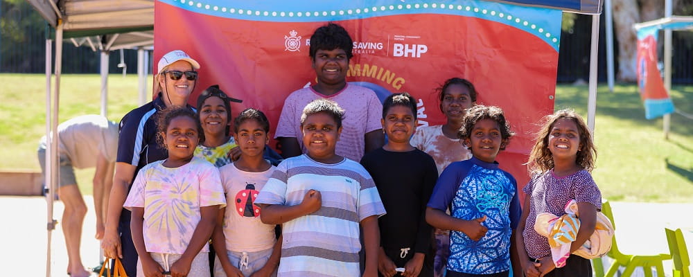 Yandeyarra children at the 2021 Pilbara Spirit Carnival