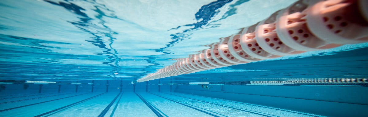 Underwater pool image
