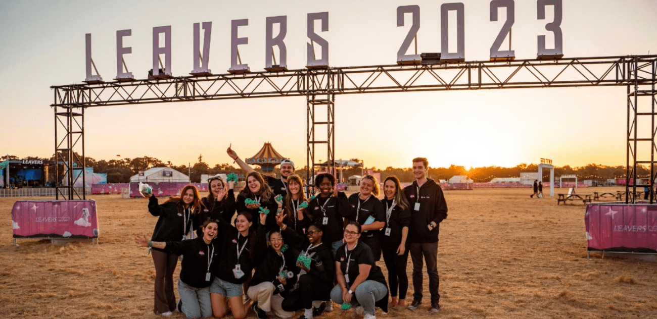 Leavers 2023 Volunteer Group