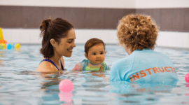 Mercy baby swim infant lessons