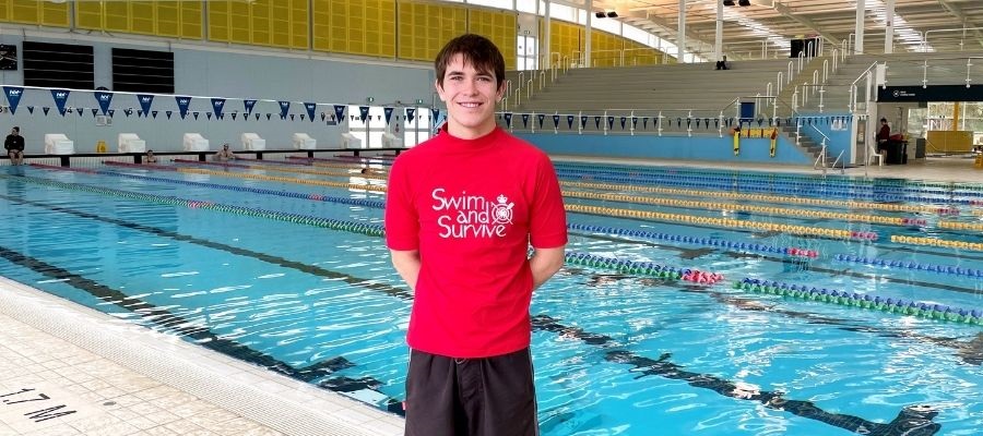 Swim Instructor Cyrus Milne