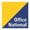 Office National yellow and blue triangles logo