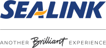 SeaLink logo with tagline another brilliant experience