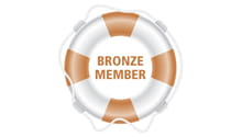 Bronze affiliated member life ring logo