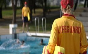 pool lifeguard image